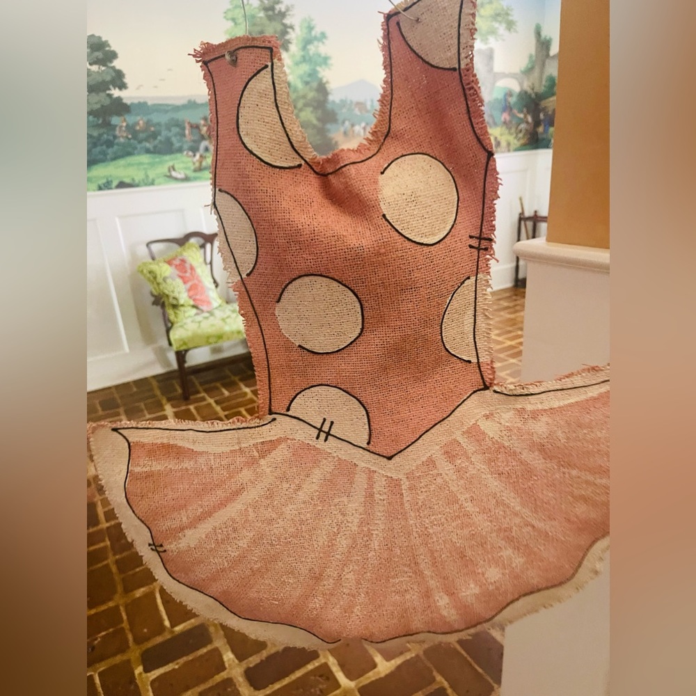 Pink Ballerina Burlee door hanger